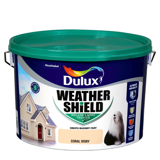 Dulux Weathershield Coral Ivory  10L