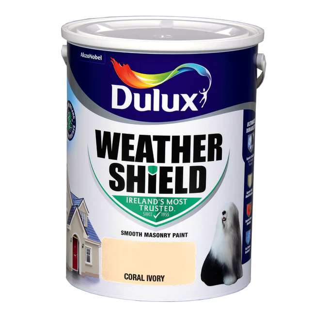 Dulux Weathershield Coral Ivory  5L