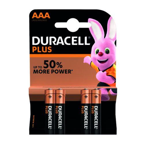 Duracell AAA Batteries 1.5V Alkaline
