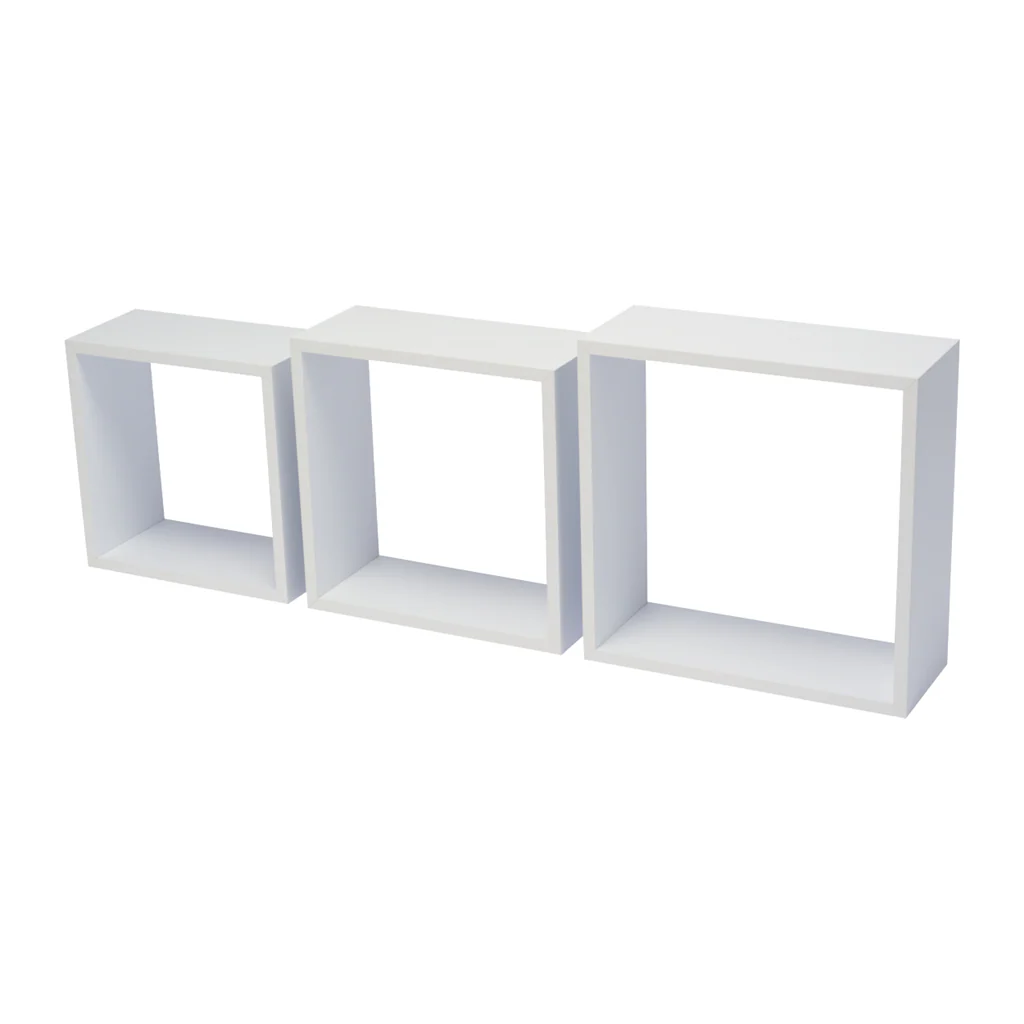 Duraline Floating Cube Shelves