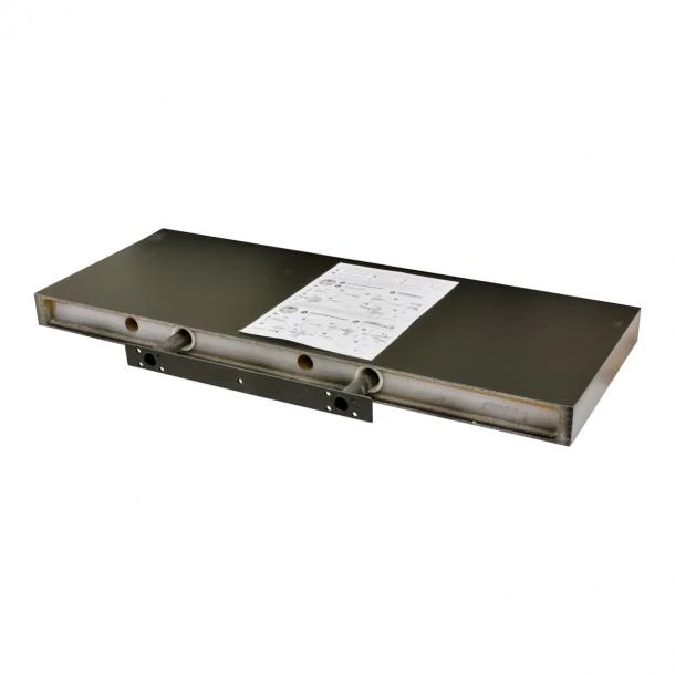 Duraline Floating shelf XL4 push fix 38mm 60x23,5cm - Black - Image 2