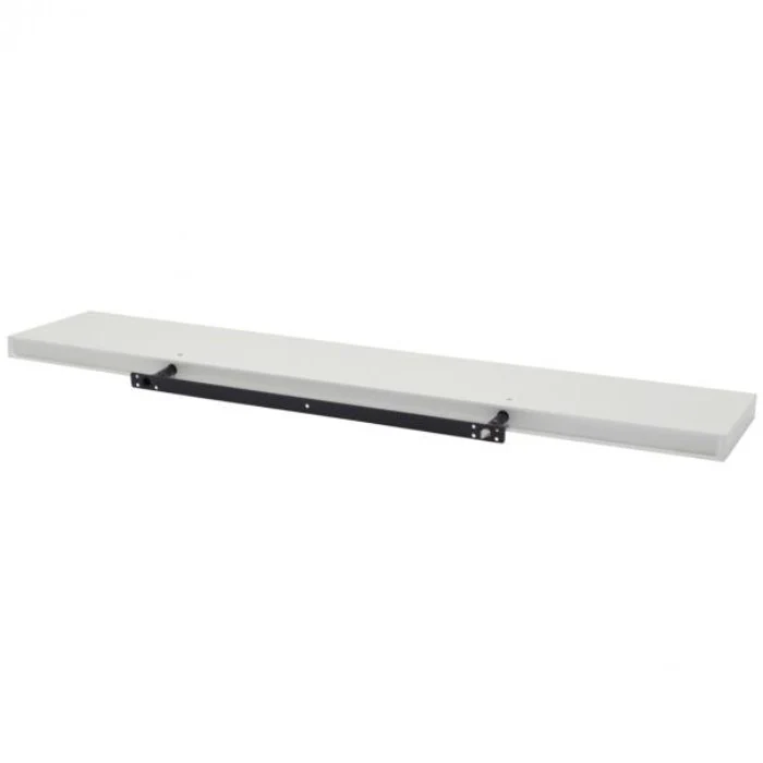 Duraline Floating shelf XL4 push fix white lacquered 38mm 118x23,5cm - Image 3