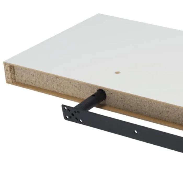 Duraline Floating Shelf XL4 Push Fix White Lacquered 38mm 60x23,5cm - Image 2