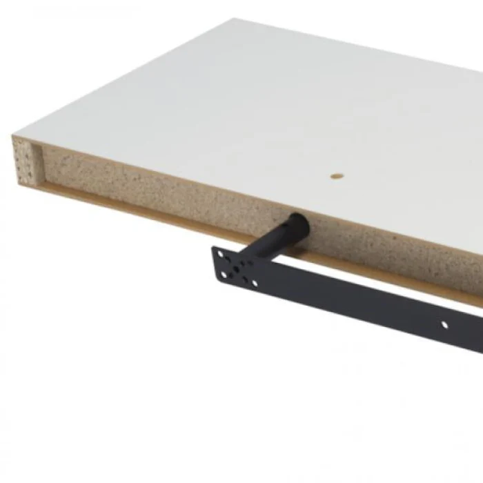 Duraline Floating Shelf XL4 Push Fix White Lacquered 38mm 80x23,5cm - Image 2