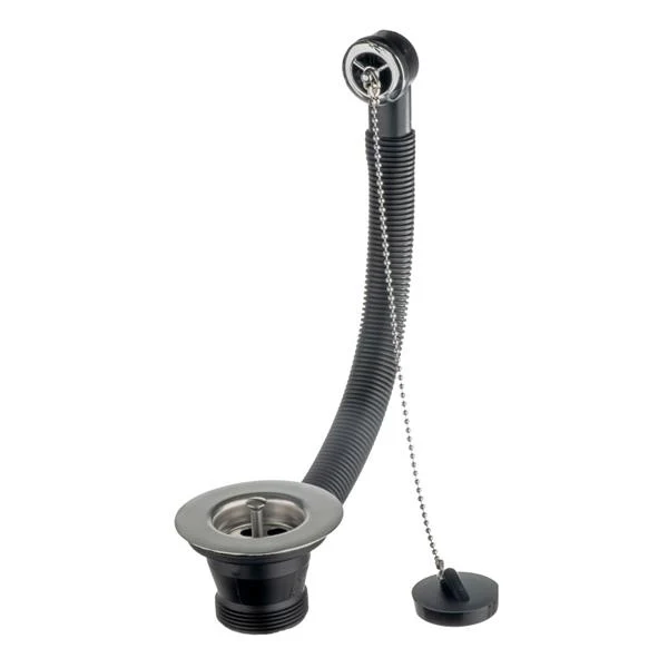 Easi Plumb 1.5" Sink Waste Set w/Round Overflow