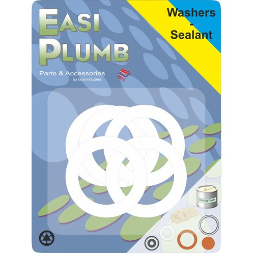 Easi Plumb PVC Washers 1" 5 Pack