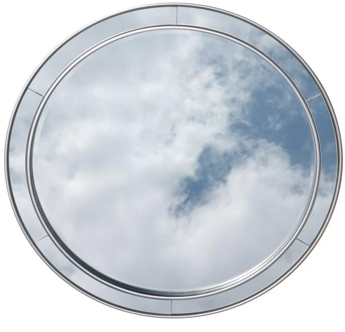 Easky Round Bevelled Mirror