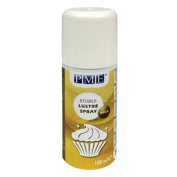 Edible Lustre Spray- Gold (100ML / 3.38OZ)