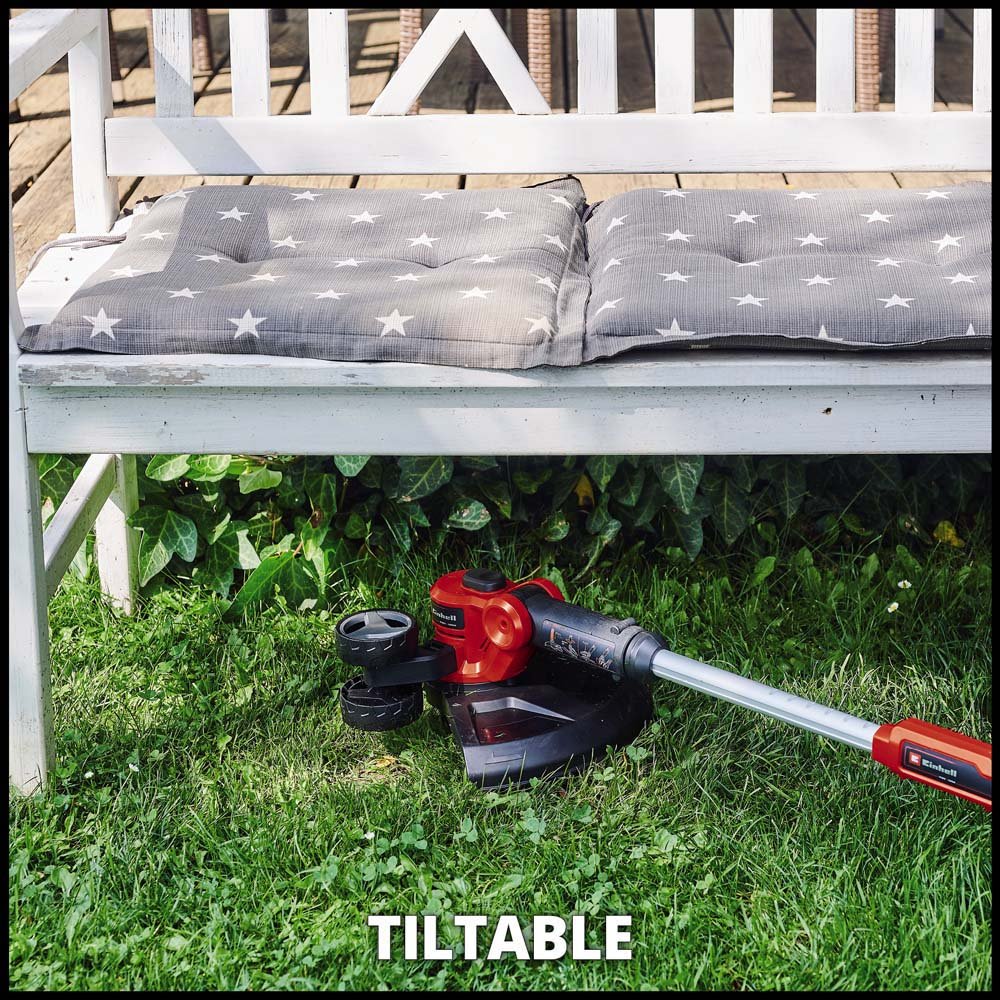 Einhell 18V 30cm Cordless String Grass Trimmer - No Battery - Image 3