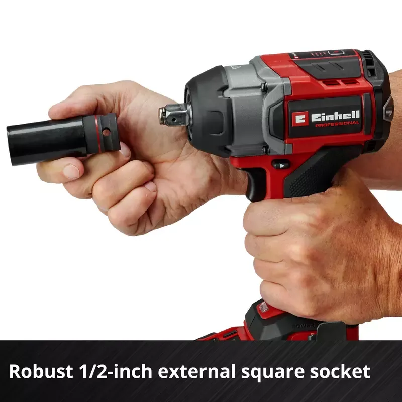 Einhell 18V 750Nm Professional Brushless 3 Speed Compact Impact Wrench Body Only - Image 5