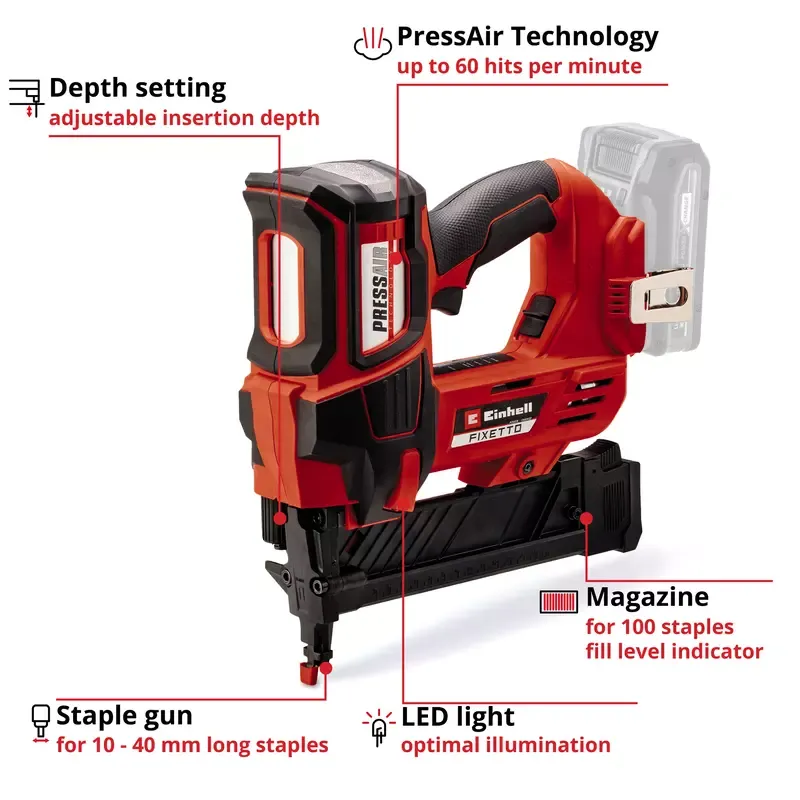 Einhell 18V Fixetto Professional Cordless Tracker No Battery - Image 4