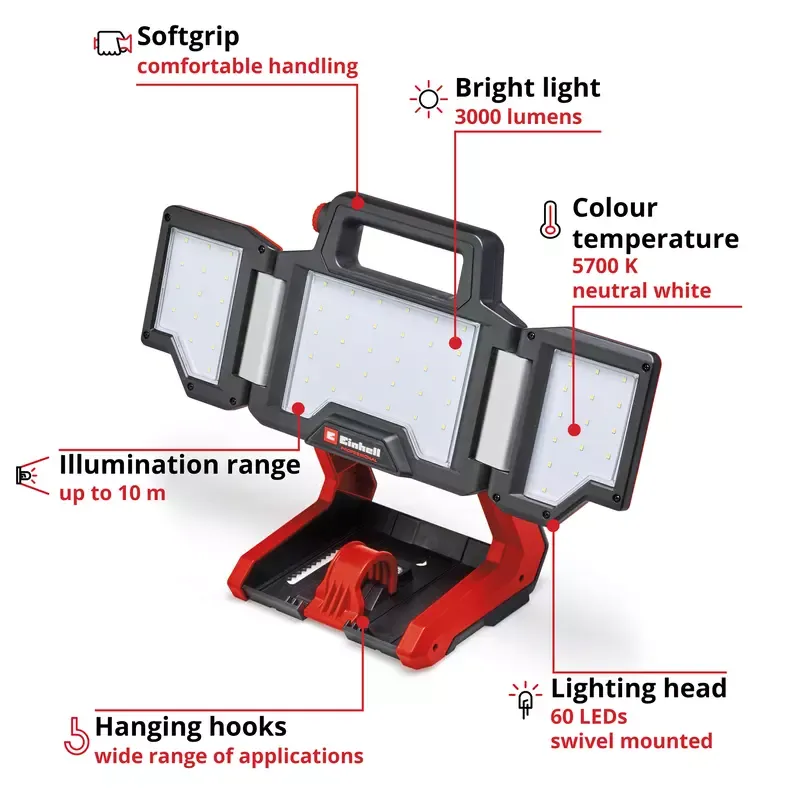 Einhell 18V Professional Site Light Bare - Image 2