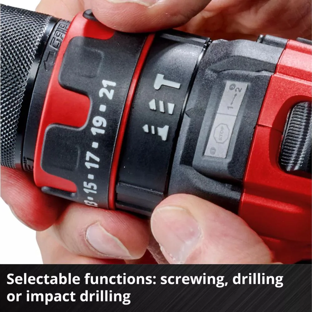 Einhell Power X-Change 18V Combi Drill Kit - Image 4