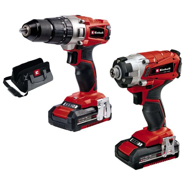 Einhell 18V Drill & Impact Driver - Kit