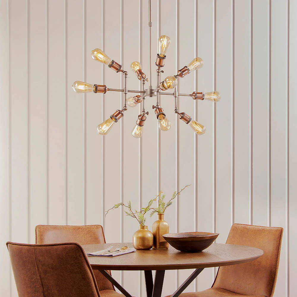 Endon Hal 12 Light Pendant - Image 2