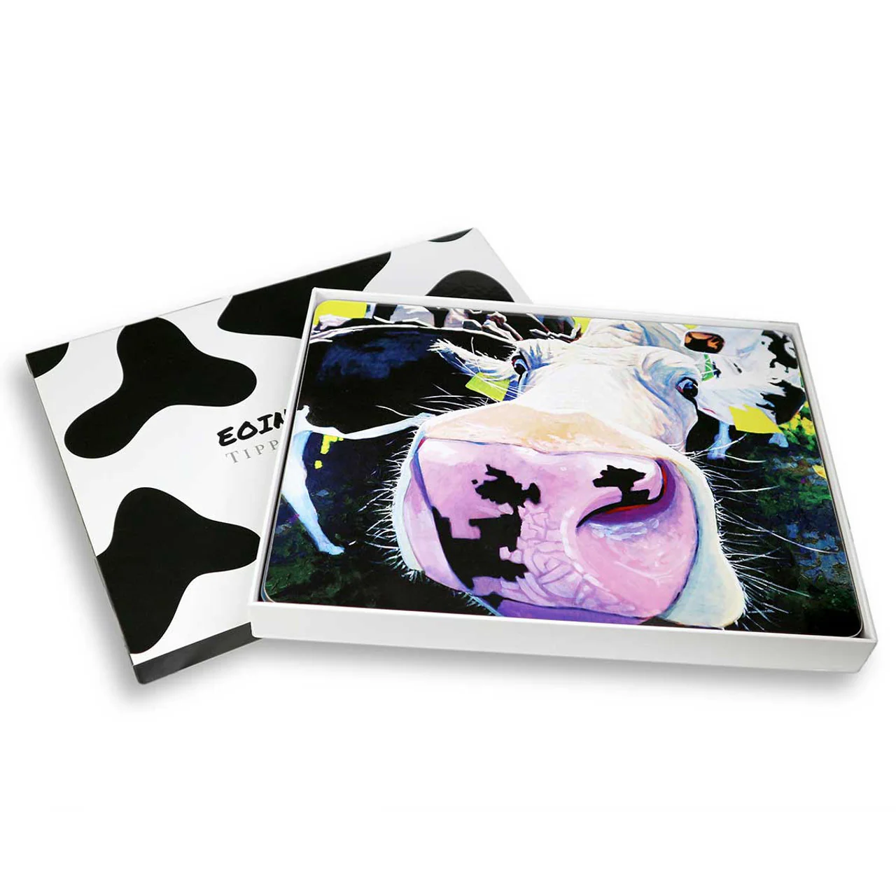 Eoin O Connor Set Of 6 Cow Placemats