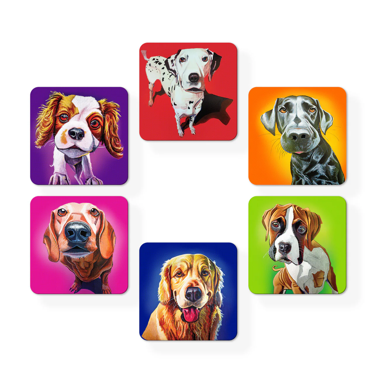 Eoin O'Connor Mutz Set of 6 Coasters - Image 2