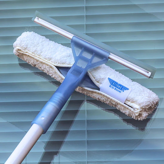 Ettore Extendable Window Wand Squeegee and Washer Combo-Tool - Image 2