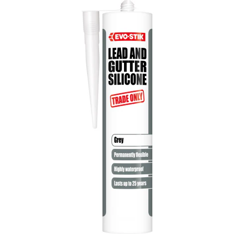 Evo-Stik Lead & Gutter Silicone - Grey