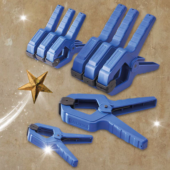 Faithfull 8 Piece Spring Clamp Set - Image 2
