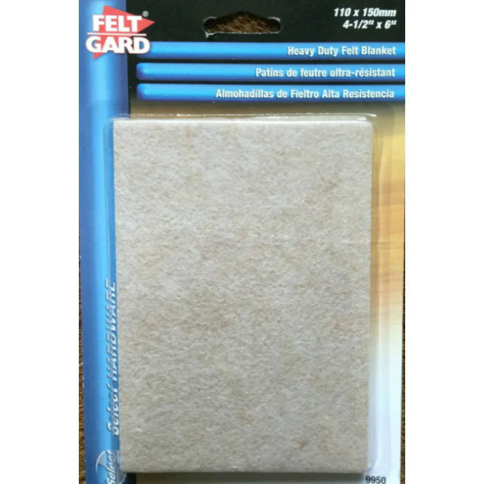 FeltGard 9950 110/ 150mm Cut to Size Sheets Furniture and Floor Protection Pads