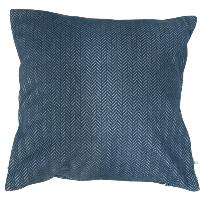 Fervor & Hue Studio Herringbone Teal