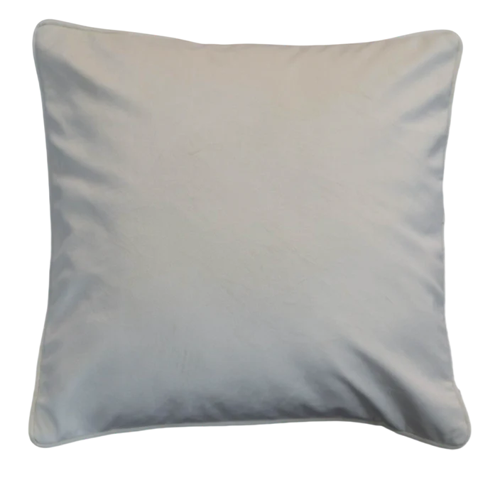 Fervor & Hue Velvet Plain Cream 45x45cm