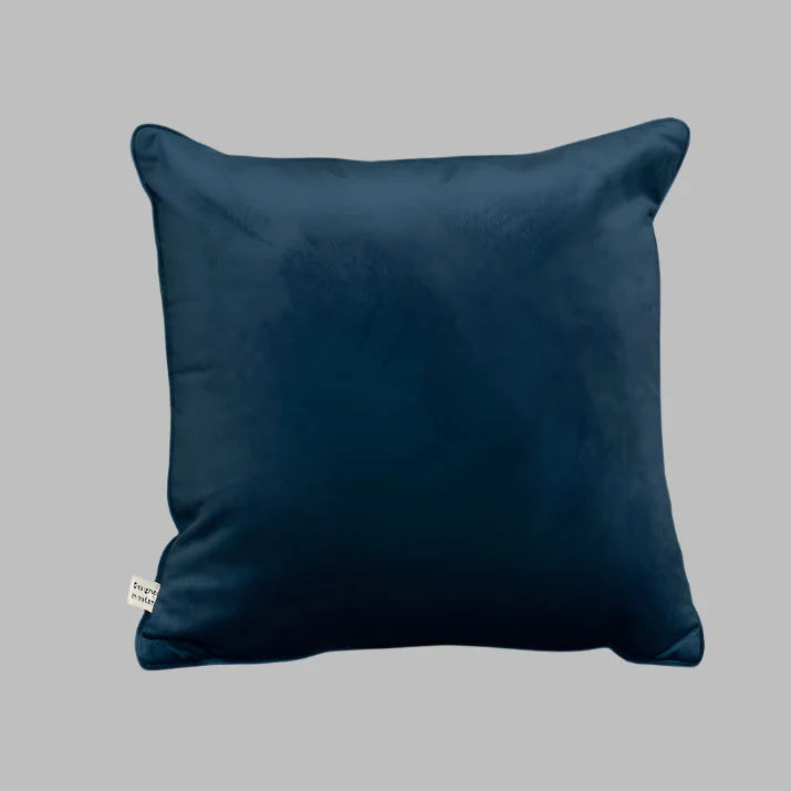 Fervor & Hue Velvet Plain Teal 45x45cm