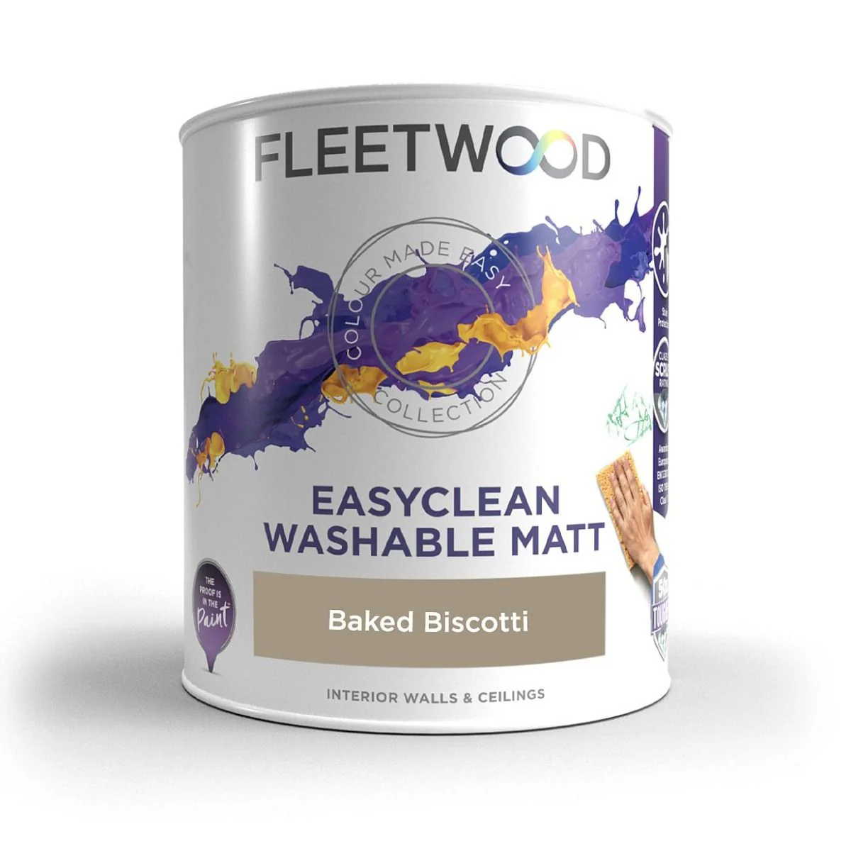Fleetwood Easyclean Washable Matt - Baked Biscotti - Image 2