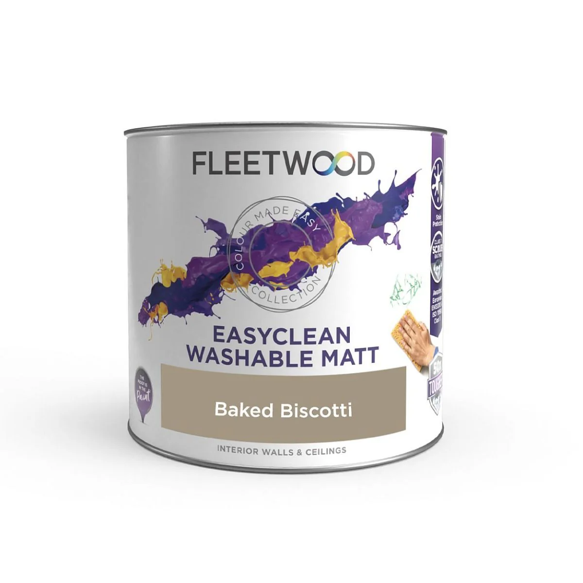 Fleetwood Easyclean Washable Matt - Baked Biscotti - Image 3