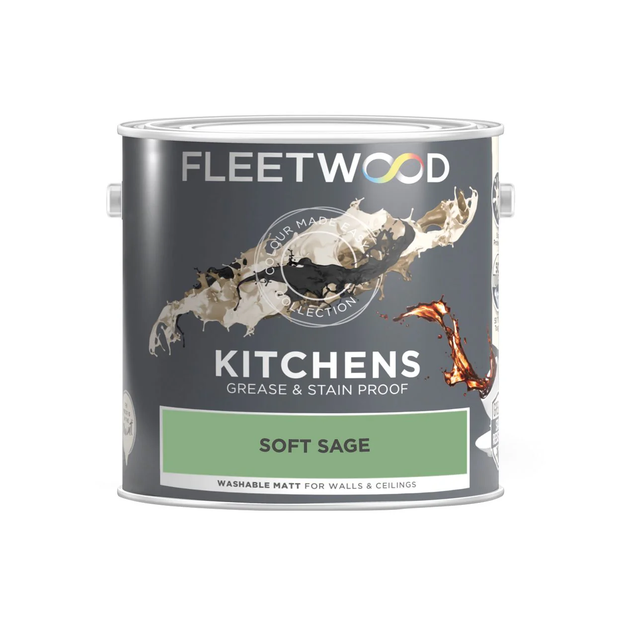 Fleetwood Kitchens 2.5L - Soft Sage