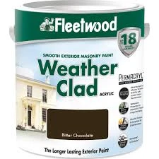 Fleetwood Weatherclad Smooth Masonry Paint 5 Litre