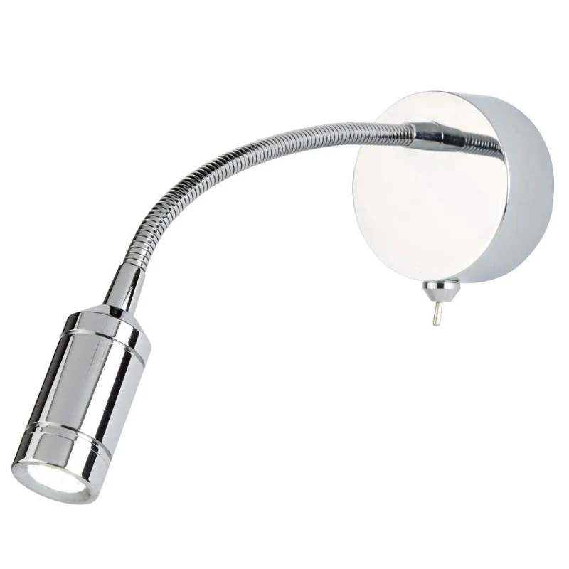 FLEXY LED ADJUSTABLE WALL LIGHT - CHROME