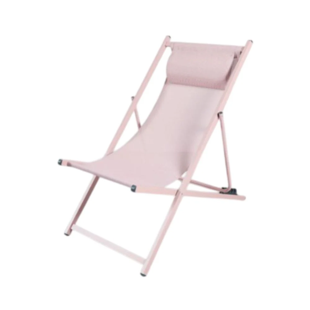 Folding Beach Chair - Pink