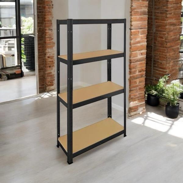Galvanised Boltless Shelving 4 Shelves - Image 3