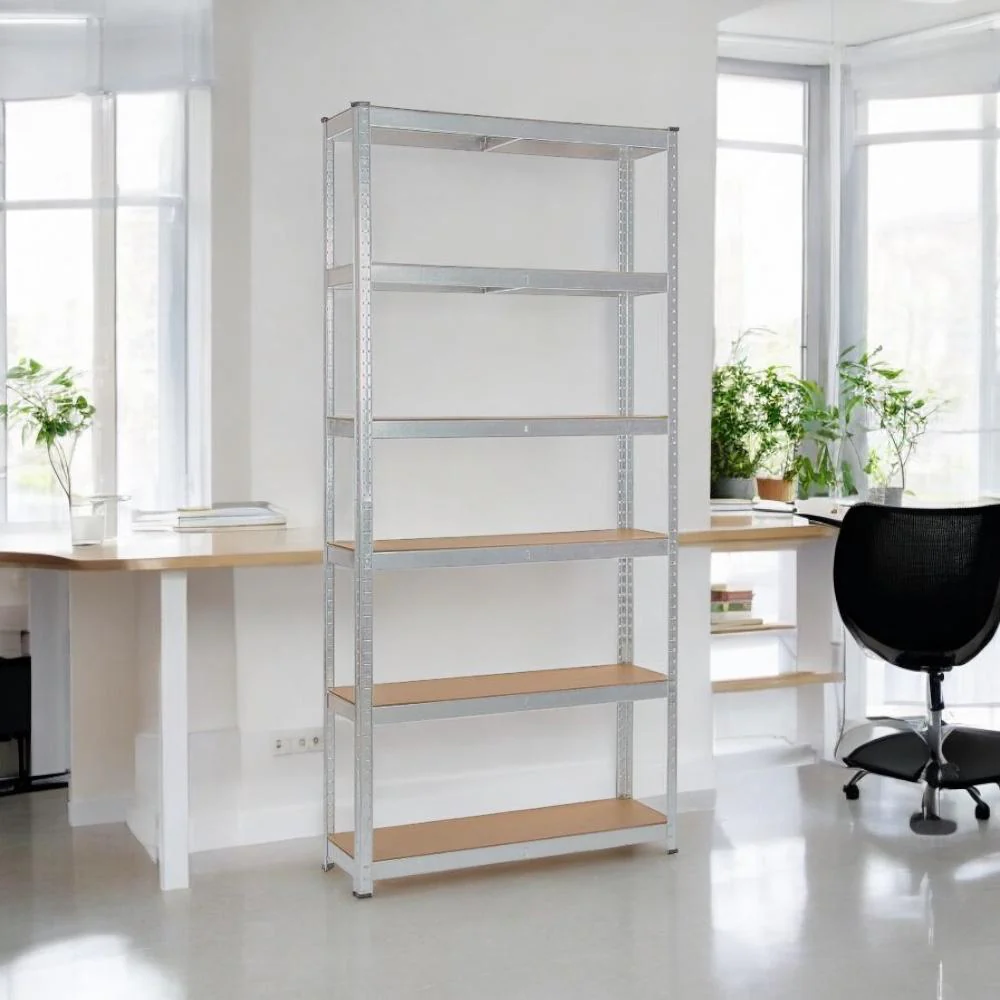 Galvanised Boltless Shelving 6 Shelves - Image 3