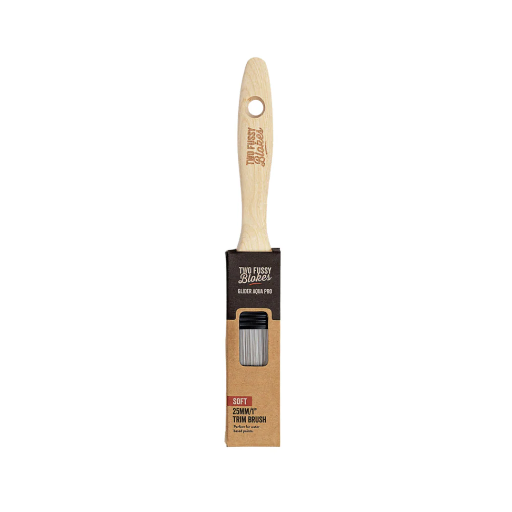 Two Fussy Blokes Glider Aqua Pro Trim Soft Paint Brush