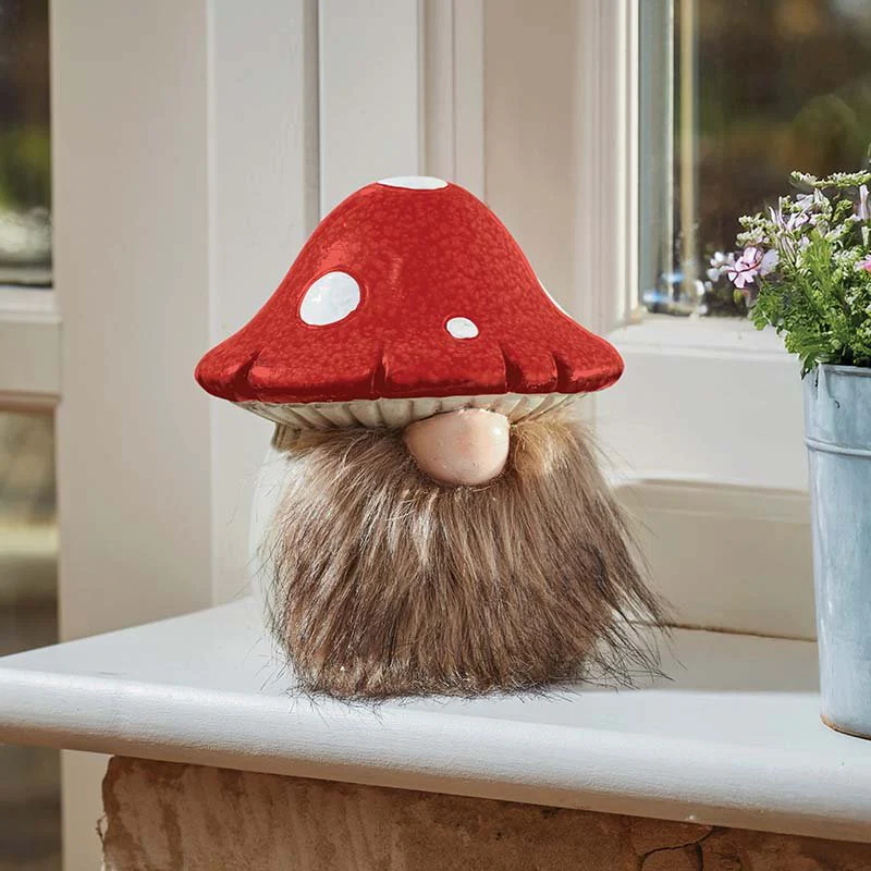 GnomeShroom – Mushroom Gnome Decor
