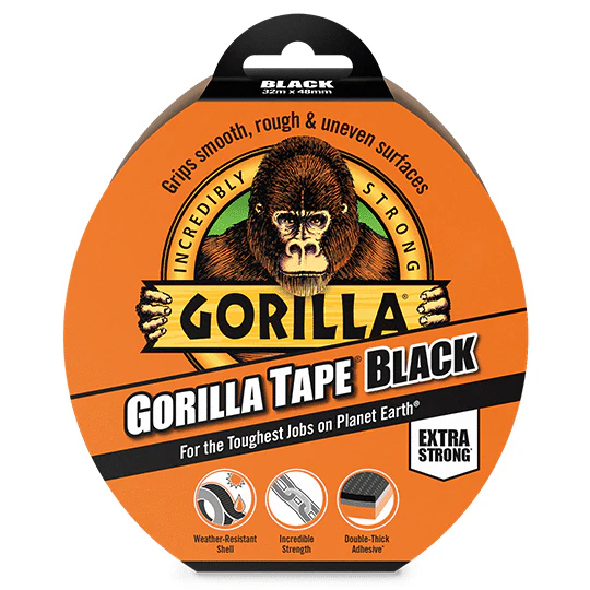 Gorilla Tape Black - Image 2