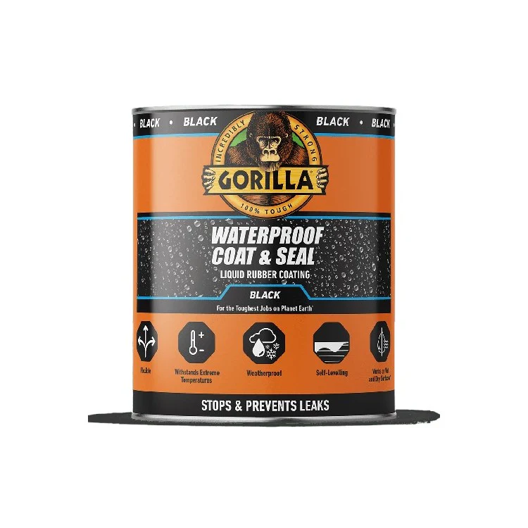 Gorilla Waterproof Coating & Seal Black 473ml