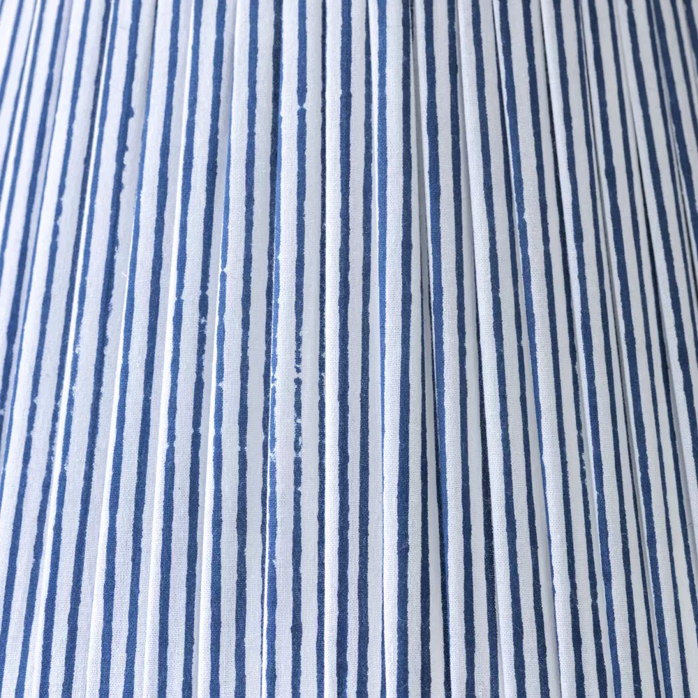 Grand Illusions Lampshade Stripe Blue 40cm - Image 2