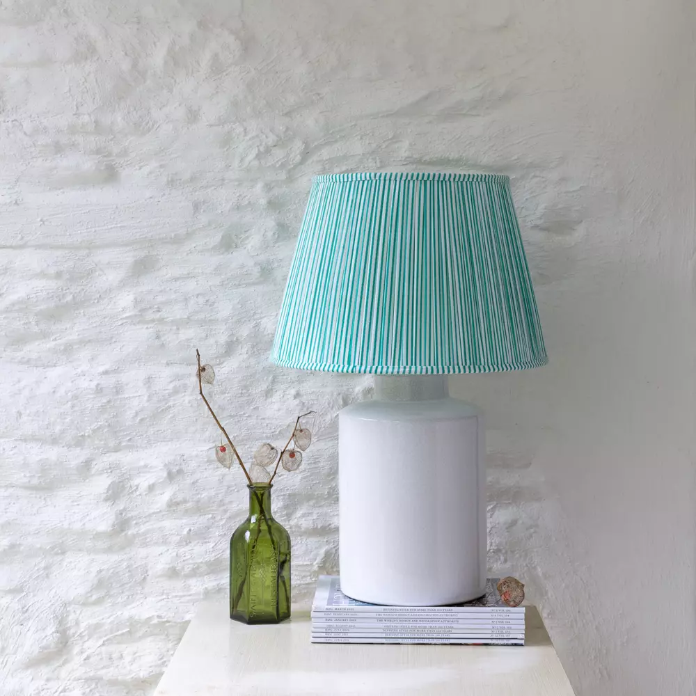 Grand Illusions Lampshade Stripe Mint 40cm - Image 7