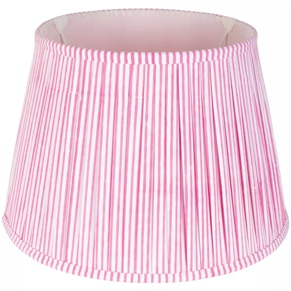 Grand Illusions Lampshade Stripe Pink 35cm - Image 6