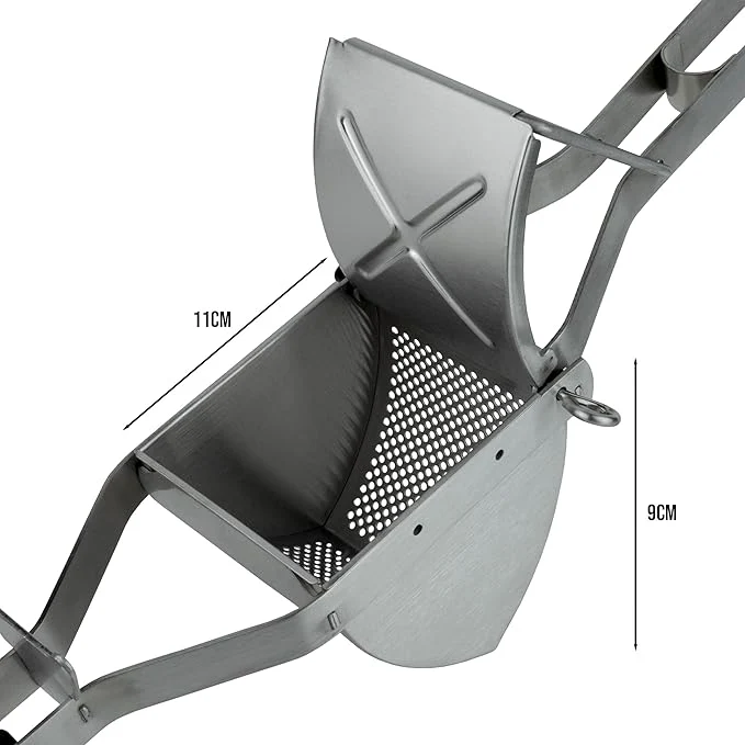 Grunwerg Stainless Steel Deluxe Potato Ricer - Image 4