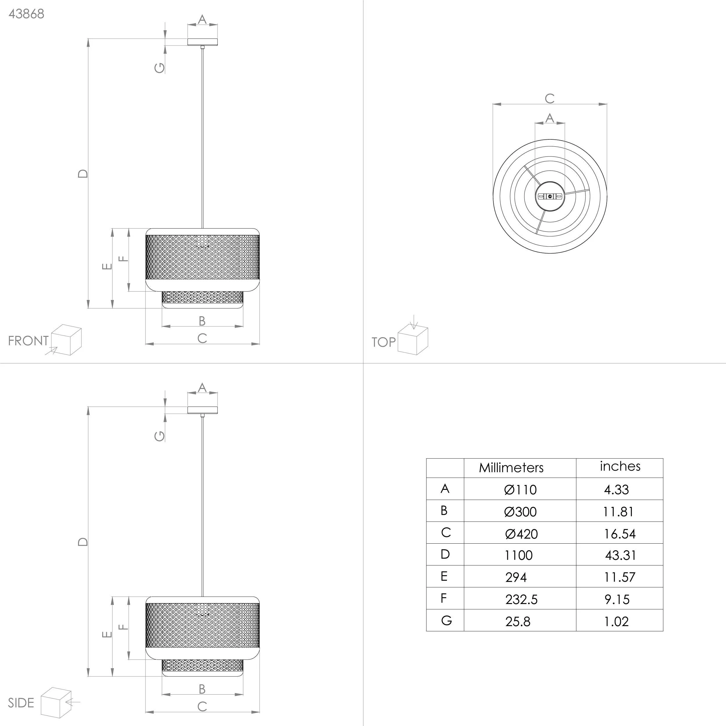 Hettonle Pendant Light - Image 3