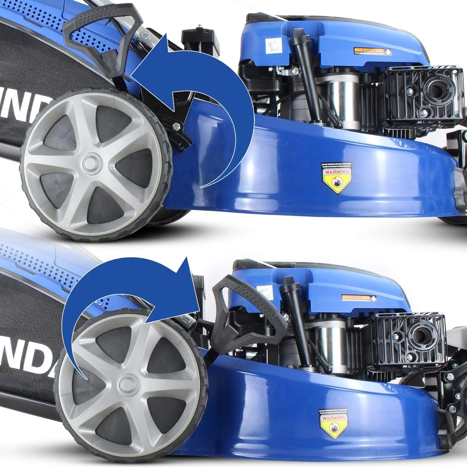 Hyundai 20" Self Propelled Lawnmower 196cc Key Start - Image 8