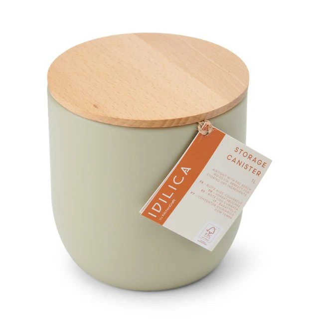 Idilica Kitchen Canister Medium | Grey - Image 3