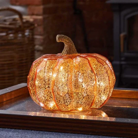 InLit Golden Pumpkin Lantern