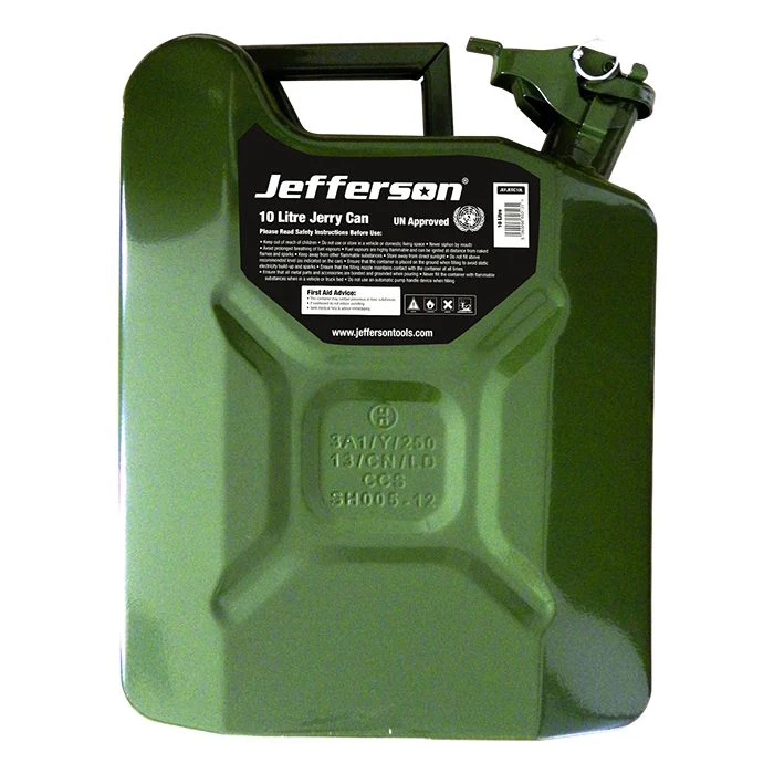 Jefferson 10 Litre Fuel Jerry Can