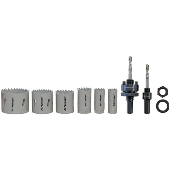Jefferson 9 Piece Electricians Holesaw Set - Image 2